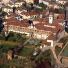 Restauro della Casa della Pace a Chieri - vista aerea del complesso