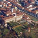 Restauro della Casa della Pace a Chieri - vista aerea del complesso