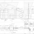 Area mercatale a Frabosa Sottana - disegni di progetto