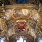 Restauro chiesa S. Teresa a Torino - volta dopo il restauro