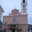 Restauro complesso parrocchiale a Frabosa Sottana - facciata della Chiesa di San Giorgio