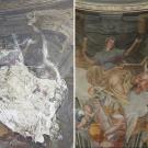 Restauro chiesa della Visitazione a Torino - prima e dopo